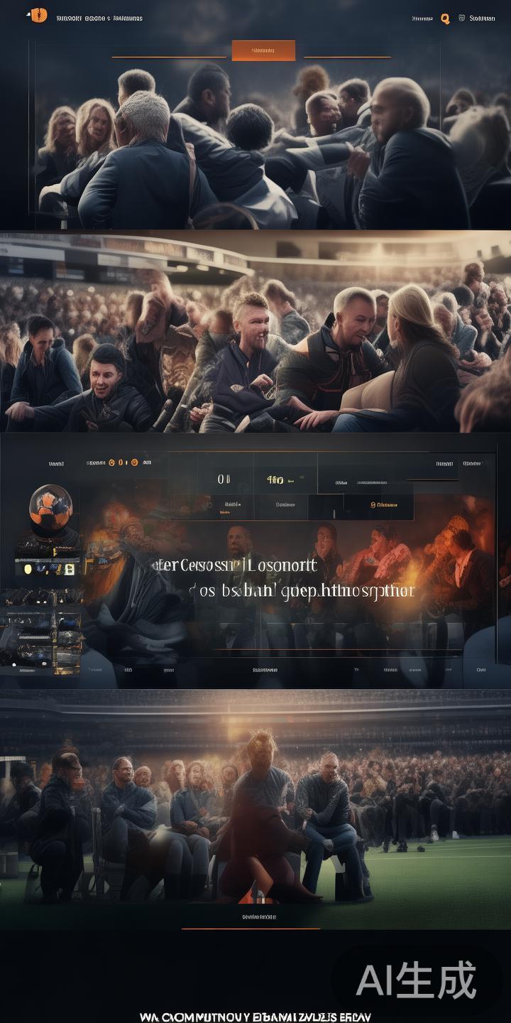 以某知名足球评论员的社区为例，在这里粉丝们可以与专